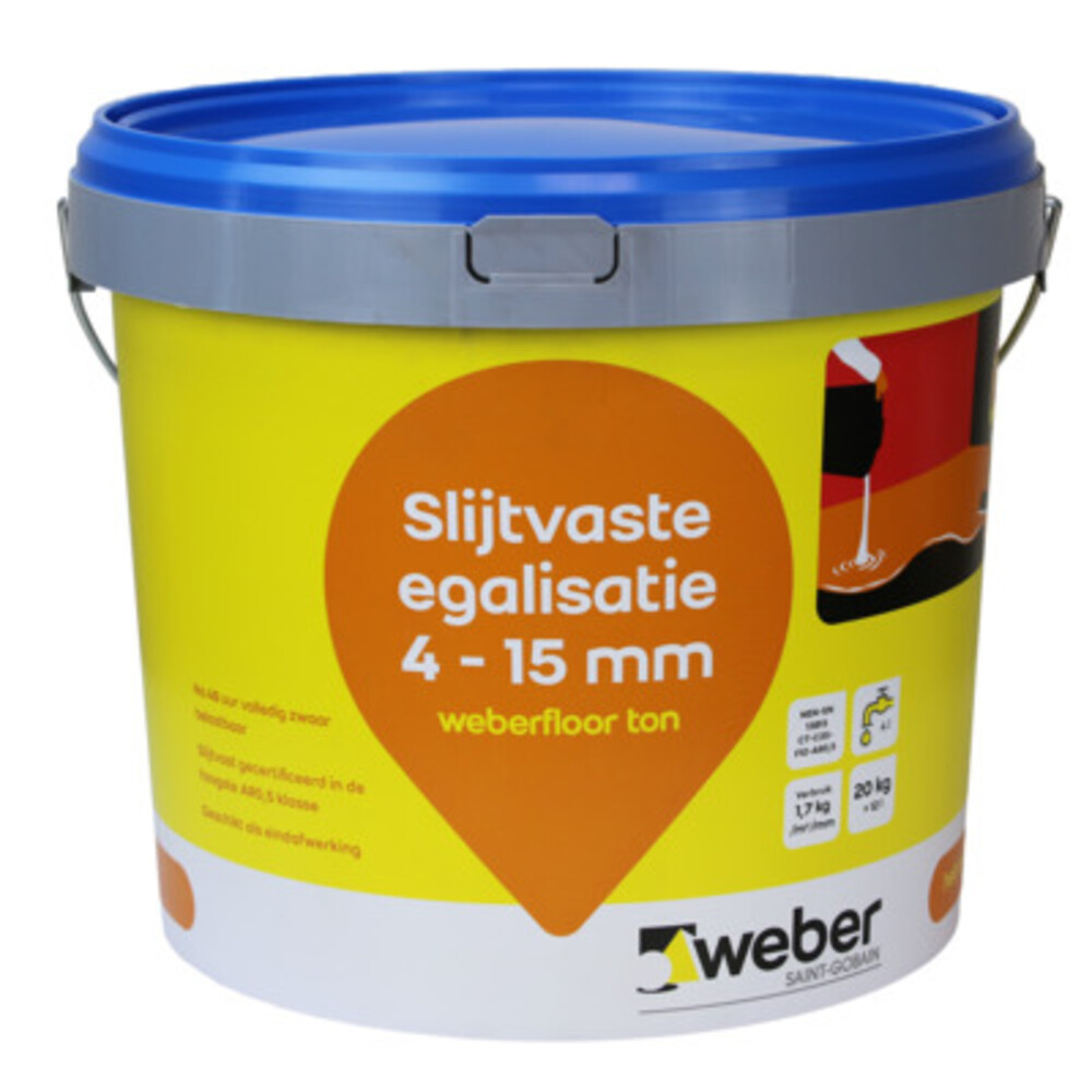 8711474017259_A1N1.tif weberfloor ton weber floor slijtvaste egalisatie 4 - 50 mm